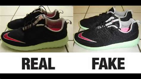 How To Spot Fake Nike Roshe Run FB Yeezy Trainers. Real vs 